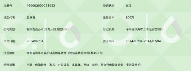海南鸿睿网络科技